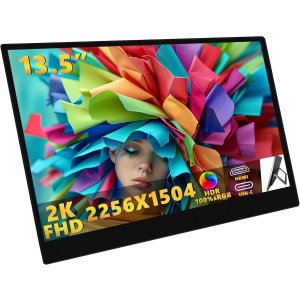 13.5英寸便携显示器 2K 双Type-C