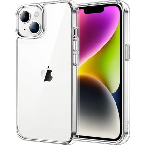 JETech iPhone 14 透明防黄抗震壳 6.1英寸