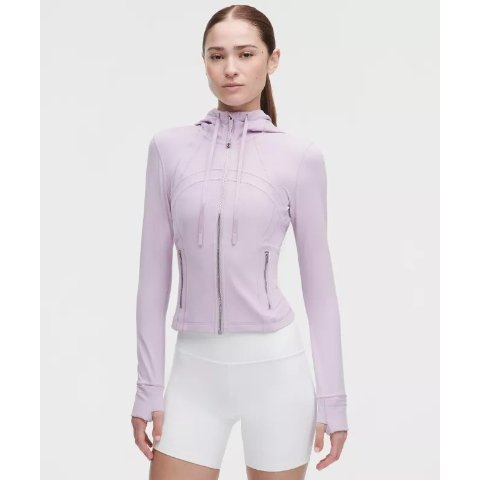 lululemonDefine Nulu 短款连帽夹克 丁香紫