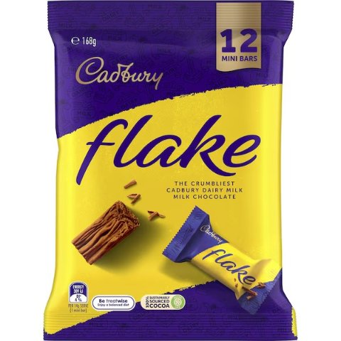 Cadbury Flake 牛奶巧克力迷你条 12支