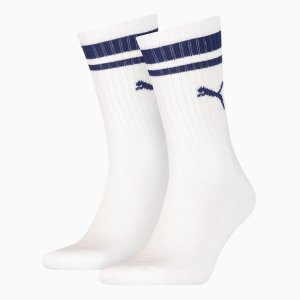 Puma Heritage 条纹中筒袜 2双