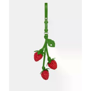 Kate Spade Charmed 草莓钩织包挂饰