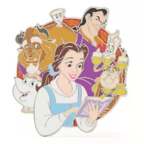 美女与野兽角色胸针