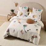 Amazon床品好价 封面Linen House被套三件套才$44