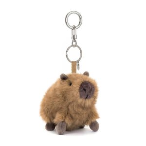 Jellycat Clyde Capybara 钥匙扣挂件