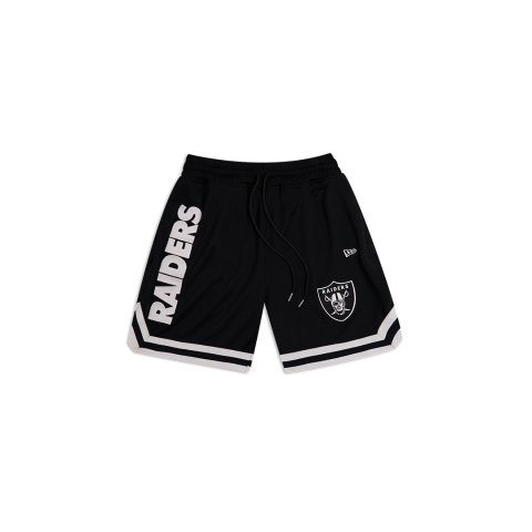 New Era NFL短裤 拉斯维加斯突袭者 黑色