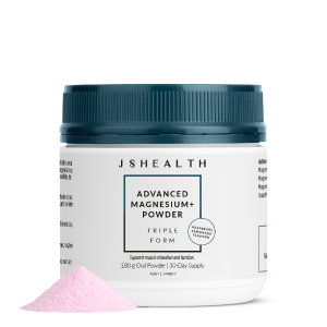 JS Health Advanced Magnesium+ 粉剂 覆盆子柠檬味