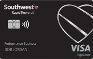 Southwest<sup>®</sup> Rapid Rewards<sup>®</sup> Performance Business Credit Card