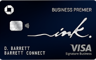 New Business Card! Ink Business Premier℠ Credit Card