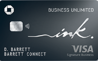 Ink Business Unlimited<sup>®</sup> Credit Card