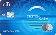 Citi Custom Cash<sup>®</sup> Card