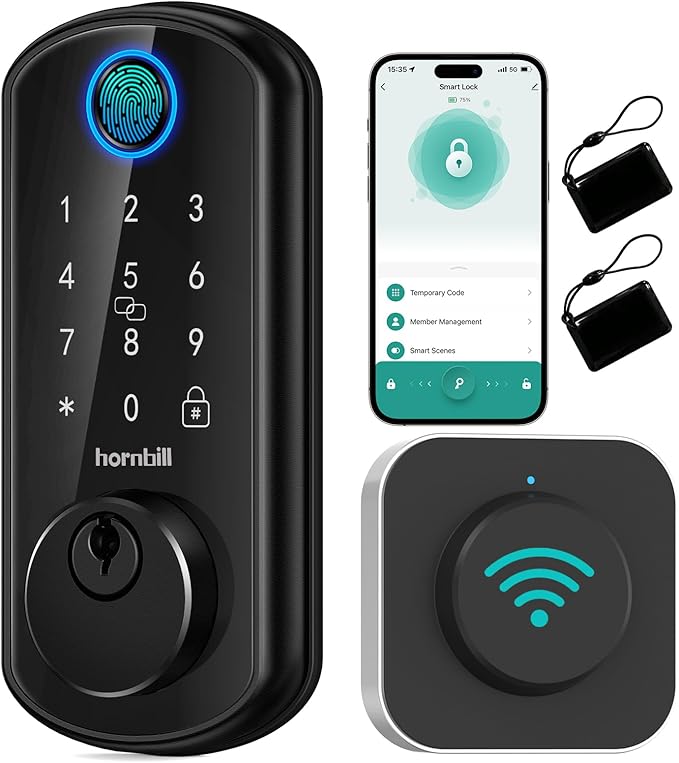 Smart WiFi Front Door Lock