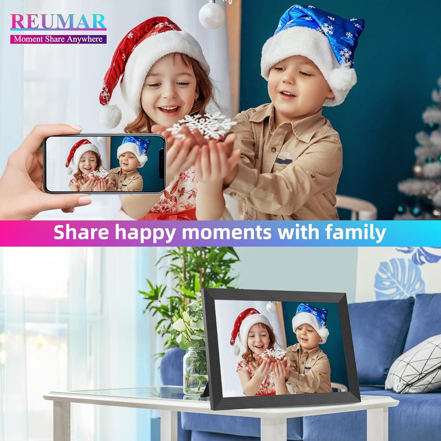 Smart WiFi Digital Photo Frame