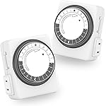 Timers for Electrical Outlets24-Hour Mechanical Outlet Timer