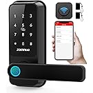 WiFi Keyless Entry Door Lock with Handle