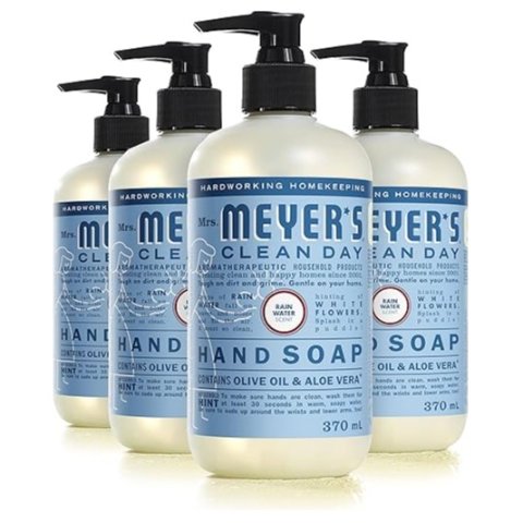 合$3.56/瓶Mrs. Meyer s 雨后清新味 370ml x4