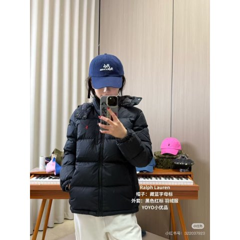 The Gorham 羽绒夹克 黑色