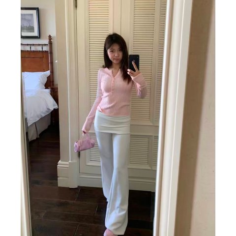 Pink Modal 圆领T恤