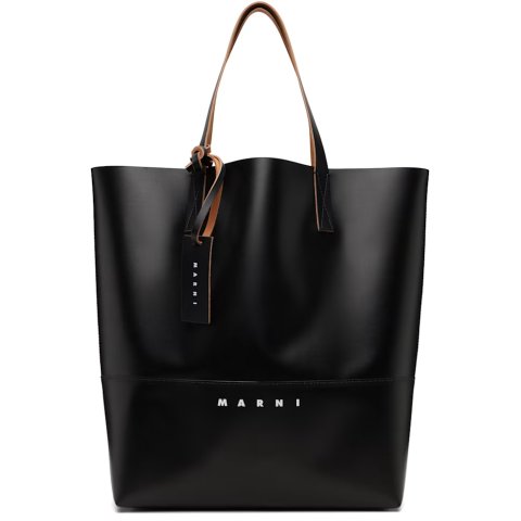 Marni  Tag 黑色托特包