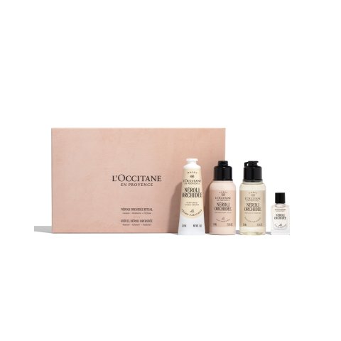 L Occitane价值$62橙花兰花洗护4件套