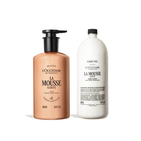 L Occitane乳木果洗手液+补充装