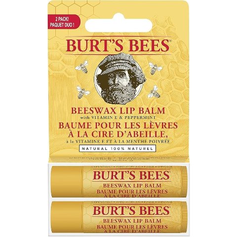 Burt s Bees 蜜蜡润唇膏 2支装