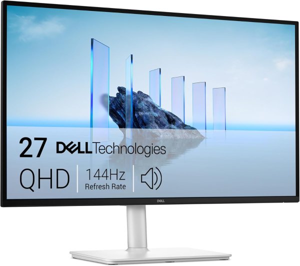 S2725DSM 27英寸QHD显示器 144Hz 白色