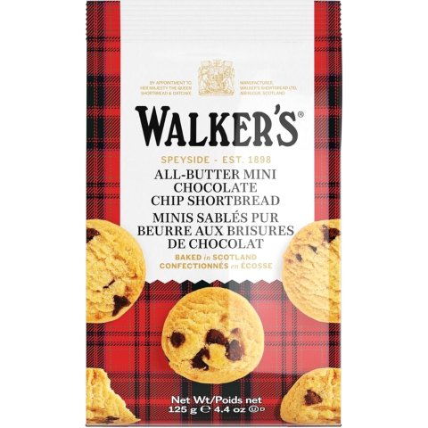 WalkersWalker s 迷你巧克力曲奇 125g