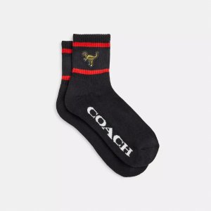 Coach黑、白双色可选Rexy 短袜