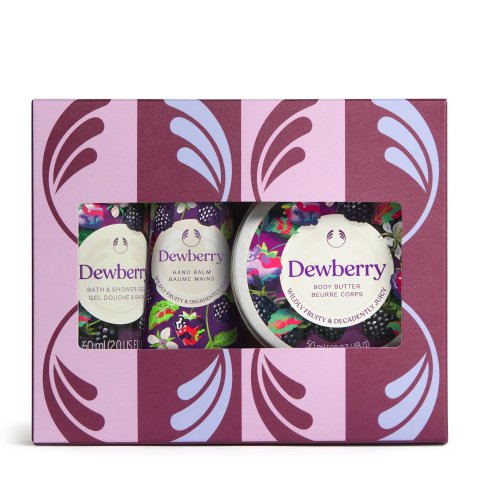 Dewberry 迷你沐浴露+护手霜+身体霜