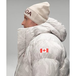 只有超大码啦lululemon 男士羽绒夹克 COC标志