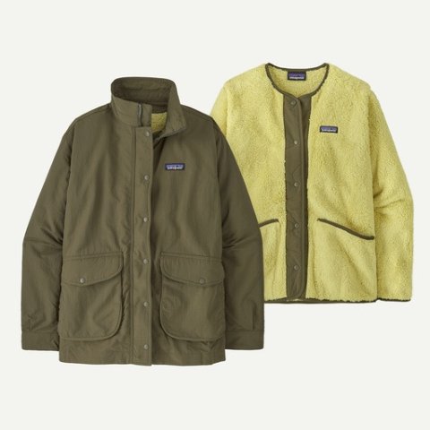 Patagonia几乎码全Skysail 女士三合一外套