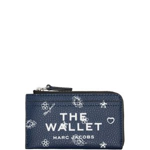 Marc Jacobs The Bandana Top Zip Multi 海军蓝钱包