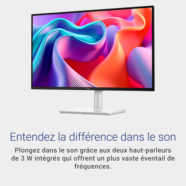 S2725DSM 27英寸QHD显示器 144Hz 白色