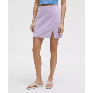 码全 拼手速lululemon Softstreme 高腰迷你裙