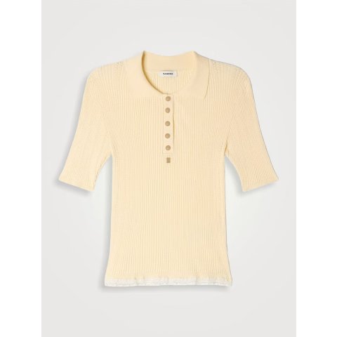 SANDRO 针织Polo衫