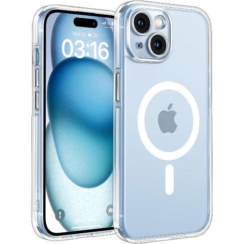 TOCOL iPhone 15 Plus 磁吸透明壳 6.7英寸