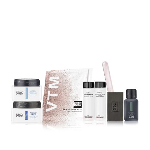 1套包邮洁面油60ml+洁面皂50ml+冰白面膜2套+豆腐丝15ml+晚安面膜15ml