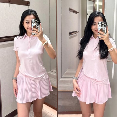 lululemon 女款快干短袖POLO衫
