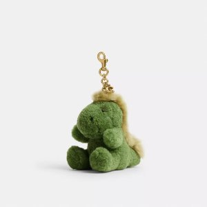 Coach好可爱！10周年限定Little Rexy 毛绒包饰