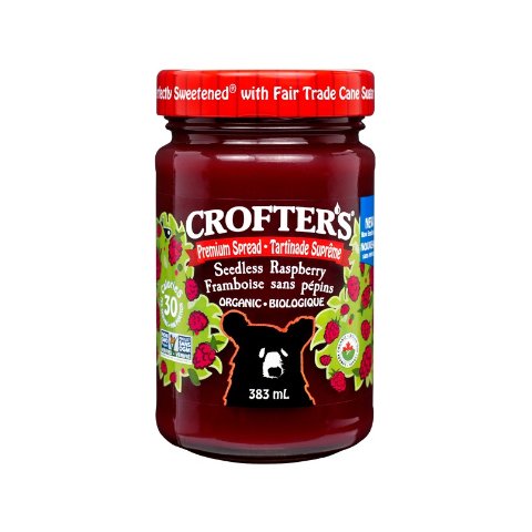 Crofter s 有机树莓果酱 383g
