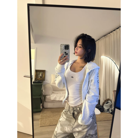 ALO Prosper罗纹背心 白色