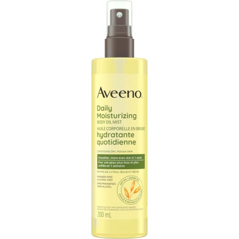 Aveeno身体润肤油喷雾 燕麦油 200mL