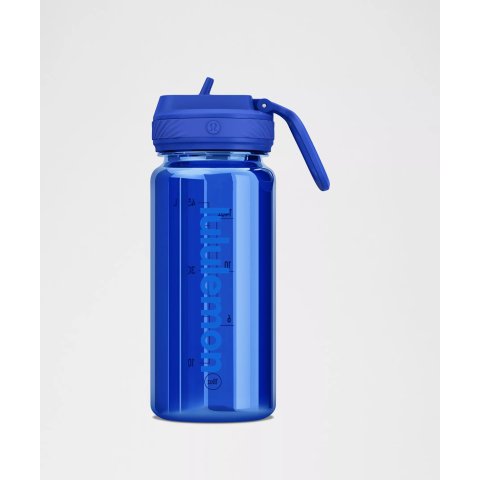 Back to Life 透明吸管水瓶 18oz