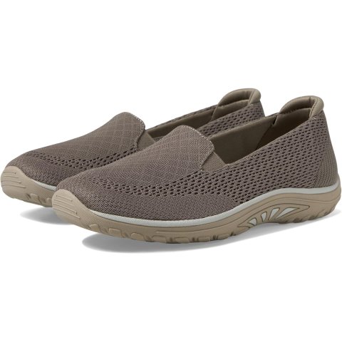 SkechersReggae Fest 女士平底鞋 深灰棕