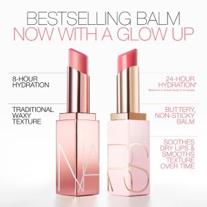 NARS24小时保湿 添加护肤精粹升级版 Afterglow 润唇膏