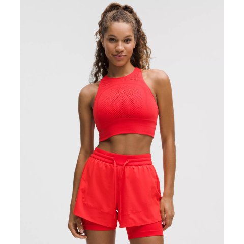 lululemon RevealKnit SLNSH 短款无袖上衣