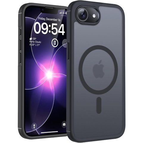 TOCOL iPhone 17e 磁吸防摔壳 黑色