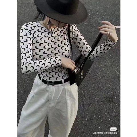 Moon Jersey 再生面料圆领T恤