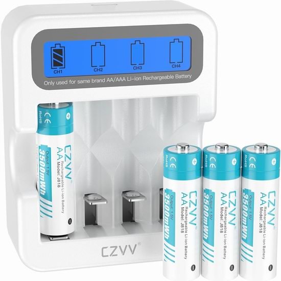 czvv 充电电池套装